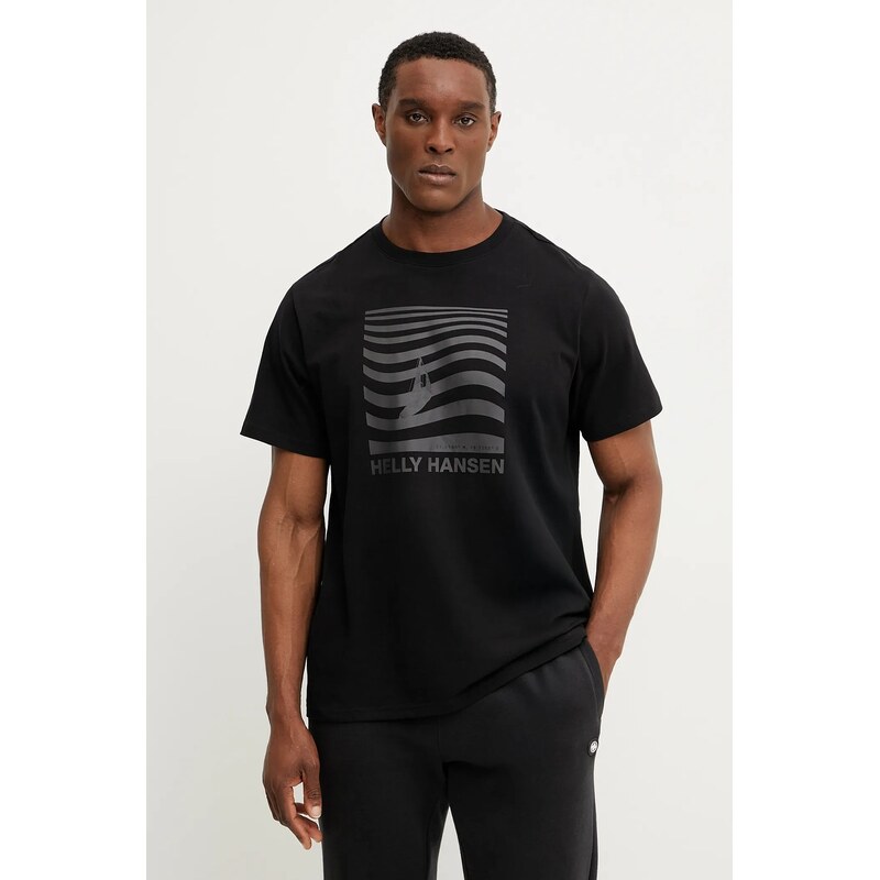 Bavlnené tričko Helly Hansen SHORELINE 64329681