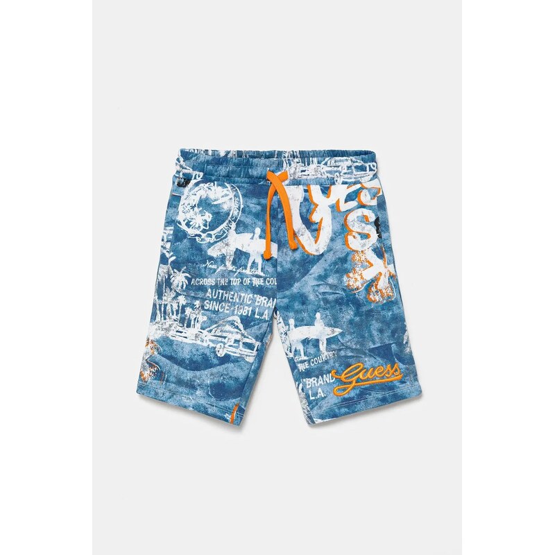 Detské bavlnené šortky Guess 63088836