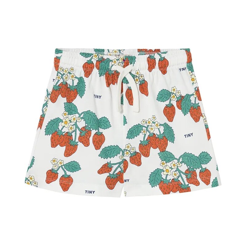 Detské bavlnené šortky Tinycottons STRAWBERRIES SHORT 63088944