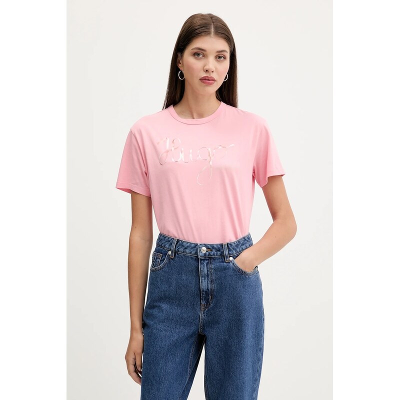 Bavlnené tričko HUGO Damacia_5 64288814