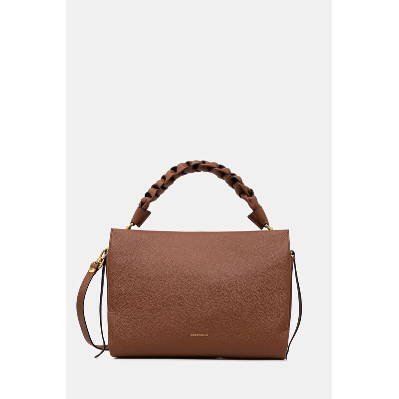 Kožená kabelka Coccinelle 66046833