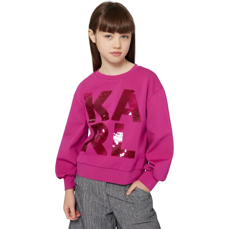 Detská mikina Karl Lagerfeld 65162587