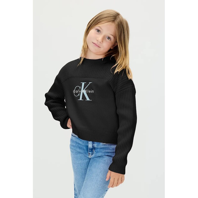 Detský bavlnený sveter Calvin Klein Jeans 65211314