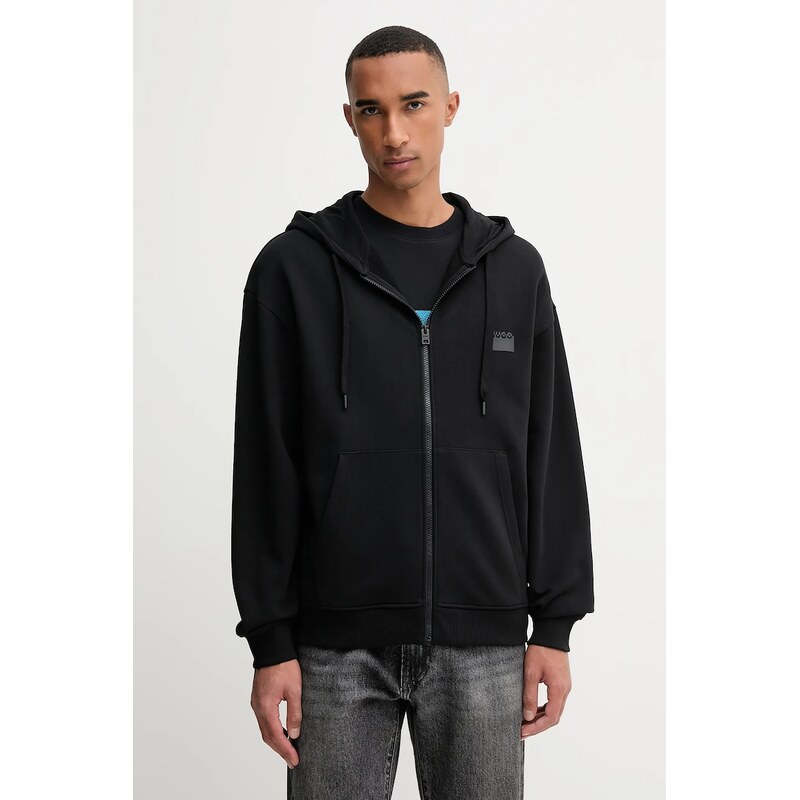 Bavlnená mikina HUGO Delastomer 65246855