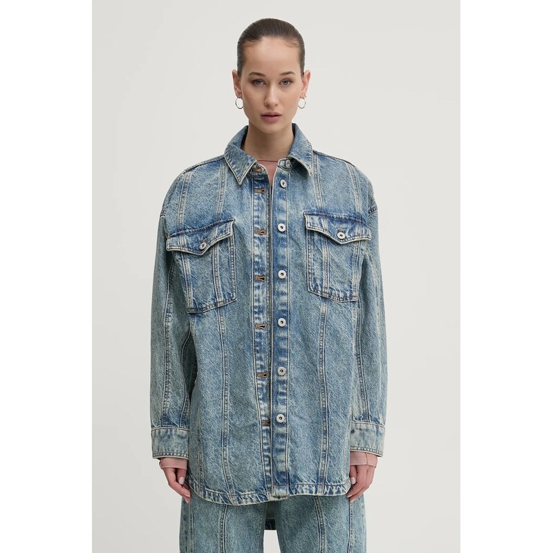 Rifľová košeľa Hugo Blue 61988943