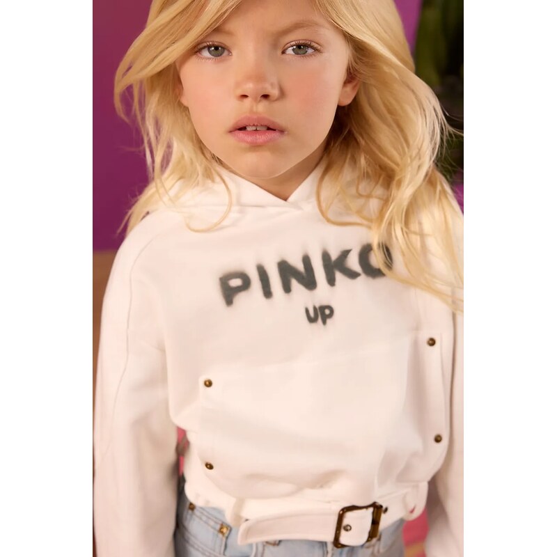 Detská bavlnená mikina Pinko 63079364