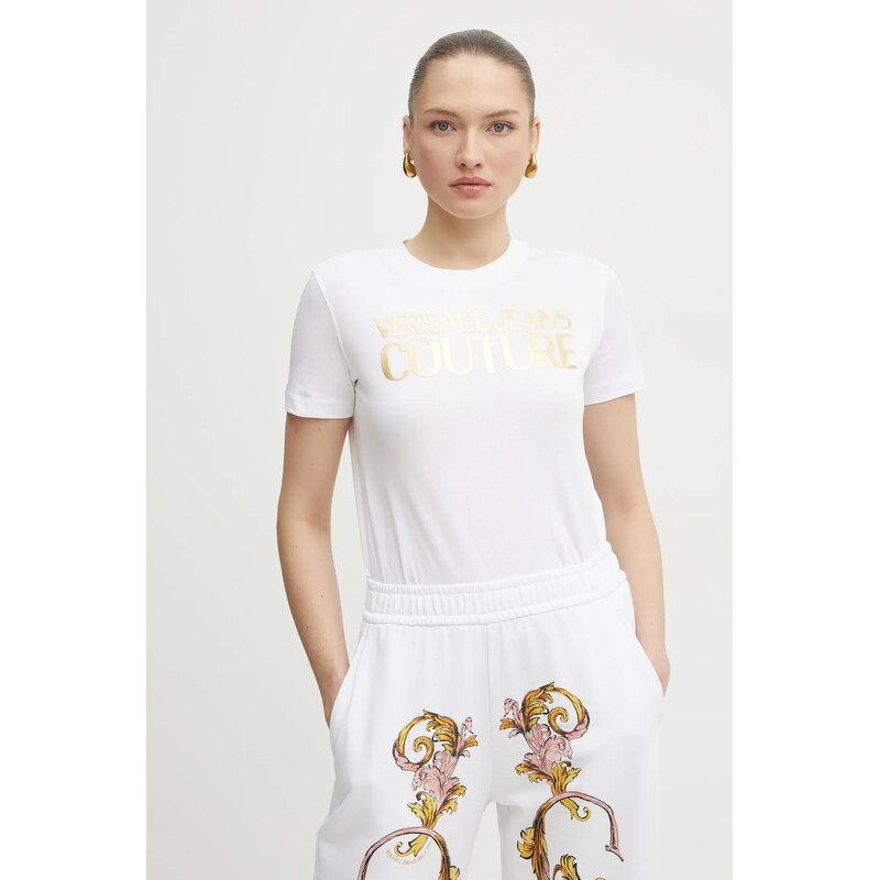 Bavlnené tričko Versace Jeans Couture 62284015