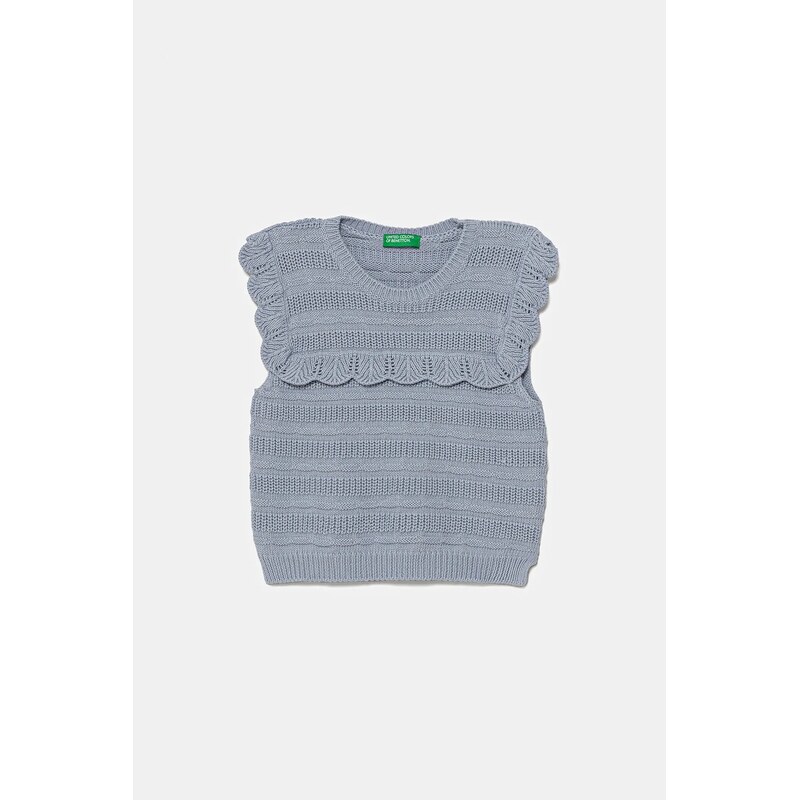 Detská bavlnená vesta United Colors of Benetton 63301286