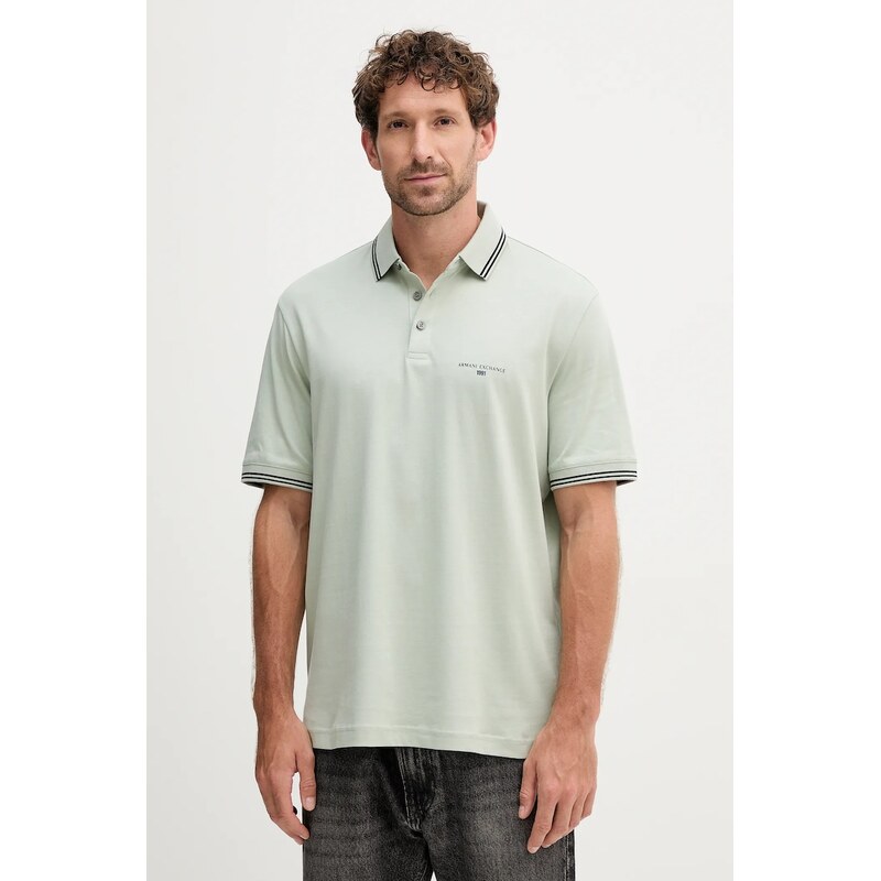 Bavlnené polo tričko Armani Exchange 64961250
