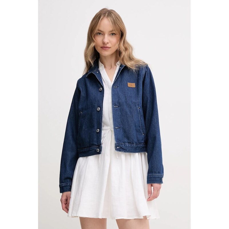 Bavlnená rifľová bunda Calvin Klein Jeans 63201316
