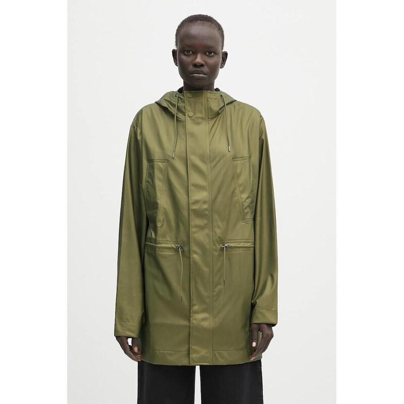 Bunda parka Rains Bold Long Jacket W3 63658944