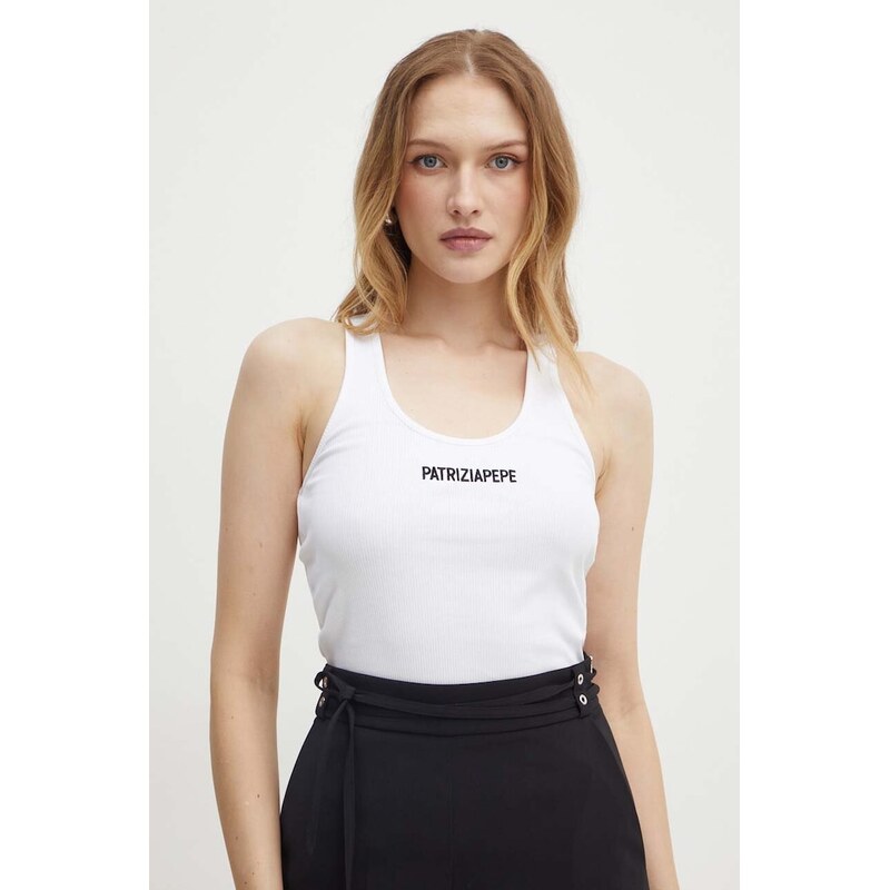 Bavlnený top Patrizia Pepe 66510760