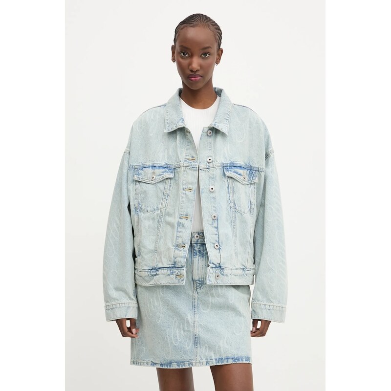 Rifľová bunda Hugo Blue 62791642