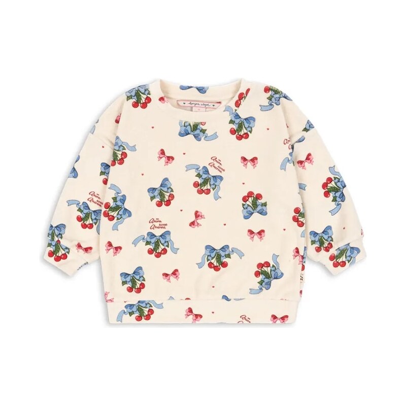 Detská bavlnená mikina Konges Sløjd ITTY SWEAT SHIRT GOTS 65430981