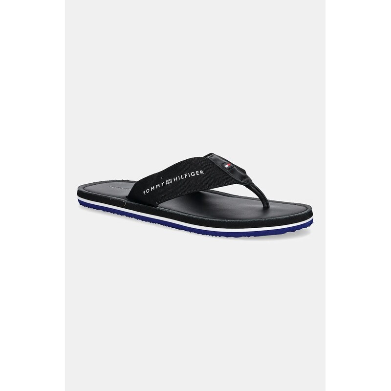 Šľapky Tommy Hilfiger HILFIGER LEATHER BEACH SANDAL 63240660
