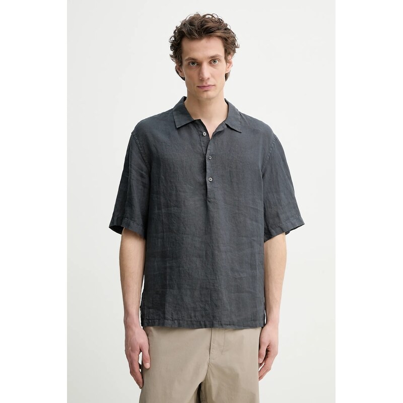 Ľanové polo BARENA VENEZIA Camicia Mola 62851341