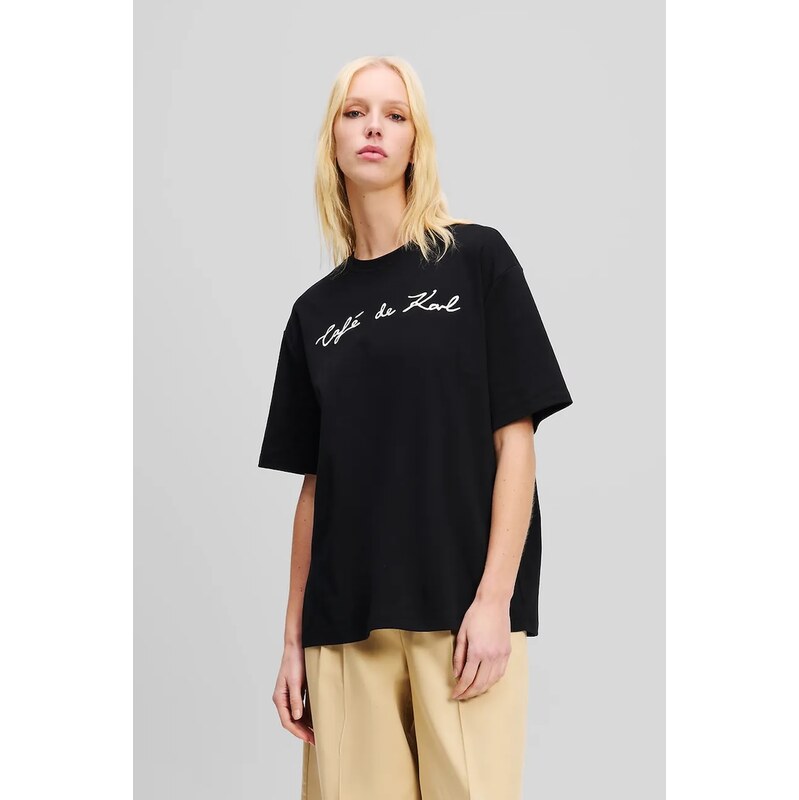 Bavlnené tričko Karl Lagerfeld 62948172