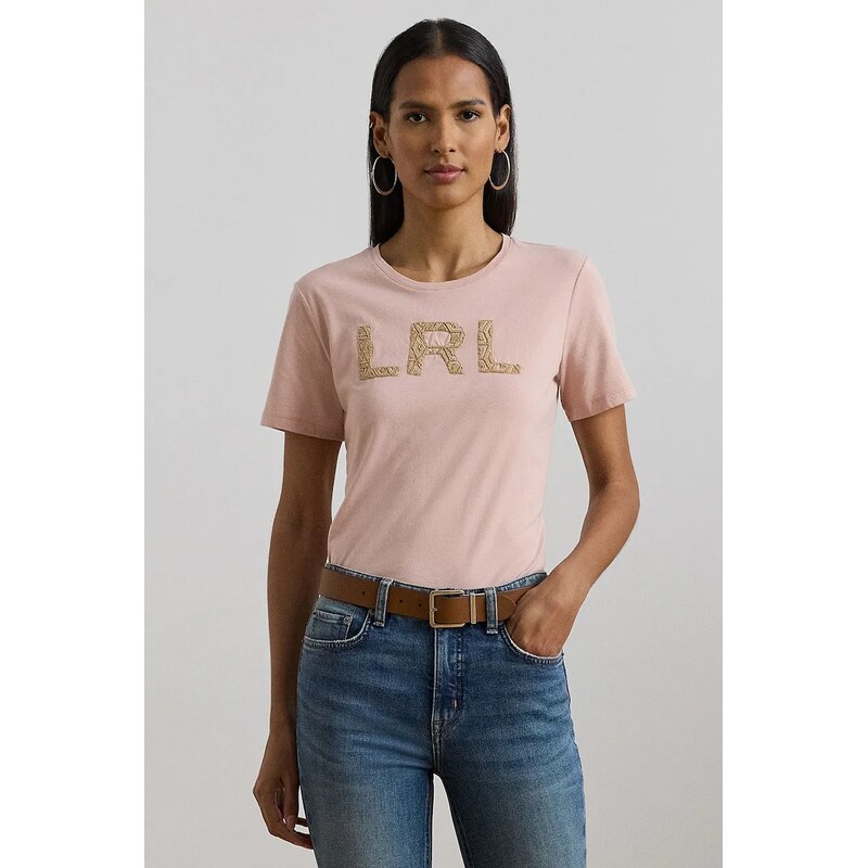 Bavlnené tričko Lauren Ralph Lauren 63341239