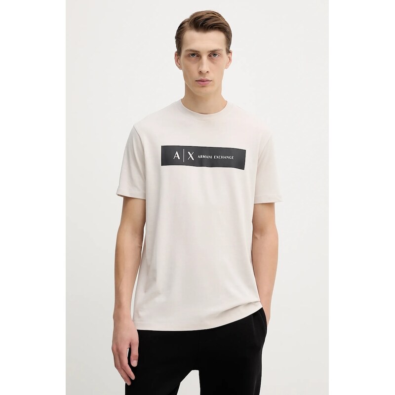 Bavlnené tričko Armani Exchange 64857523