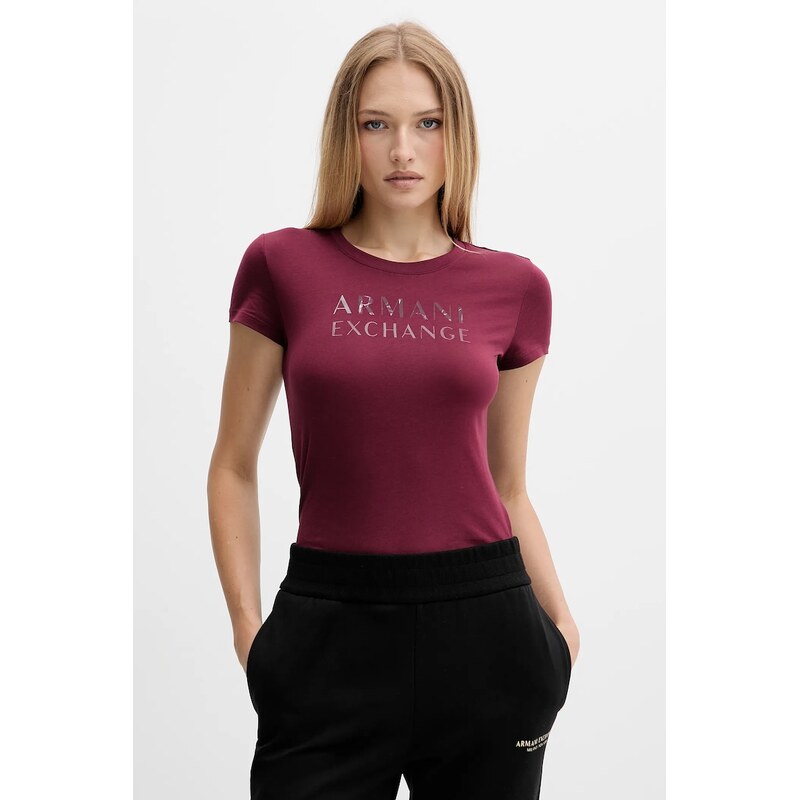 Bavlnené tričko Armani Exchange 64857535