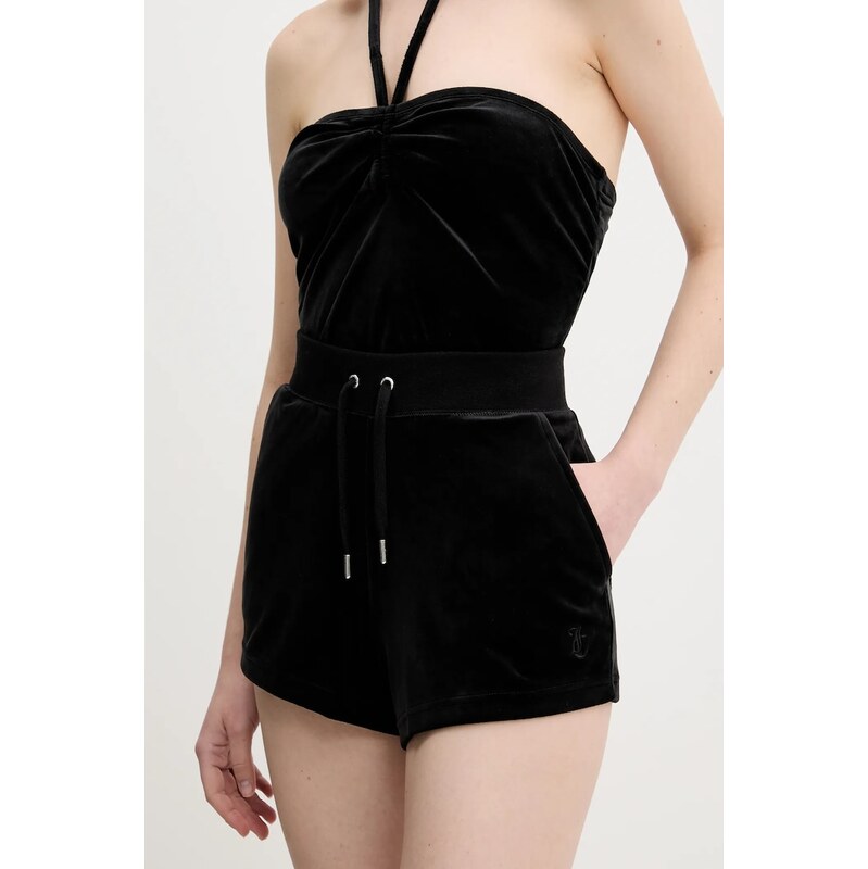 Zamatové šortky Juicy Couture EVE POCKET 63089408