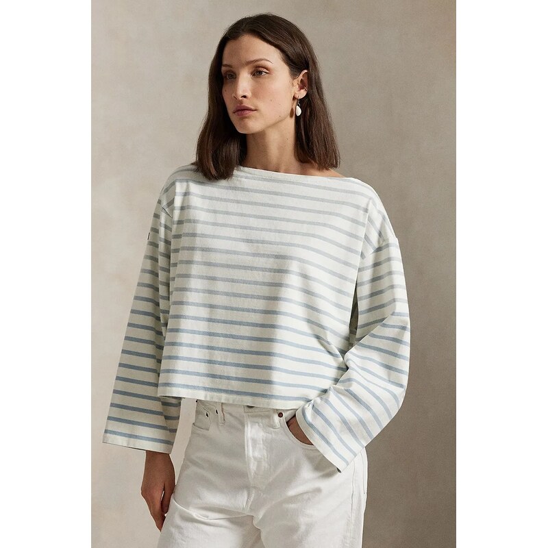 Bavlnené tričko s dlhým rukávom Polo Ralph Lauren 66512250