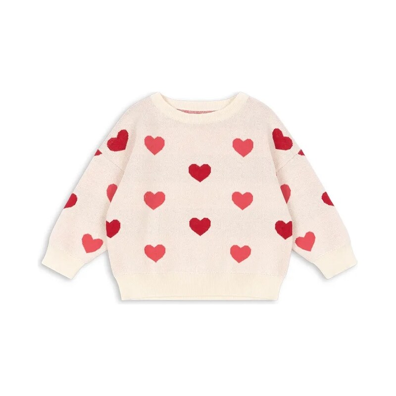 Detský bavlnený sveter Konges Sløjd LAPIS KNIT SWEATER GOTS 65478550