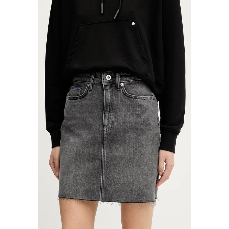 Rifľová sukňa Karl Lagerfeld Jeans 63155718