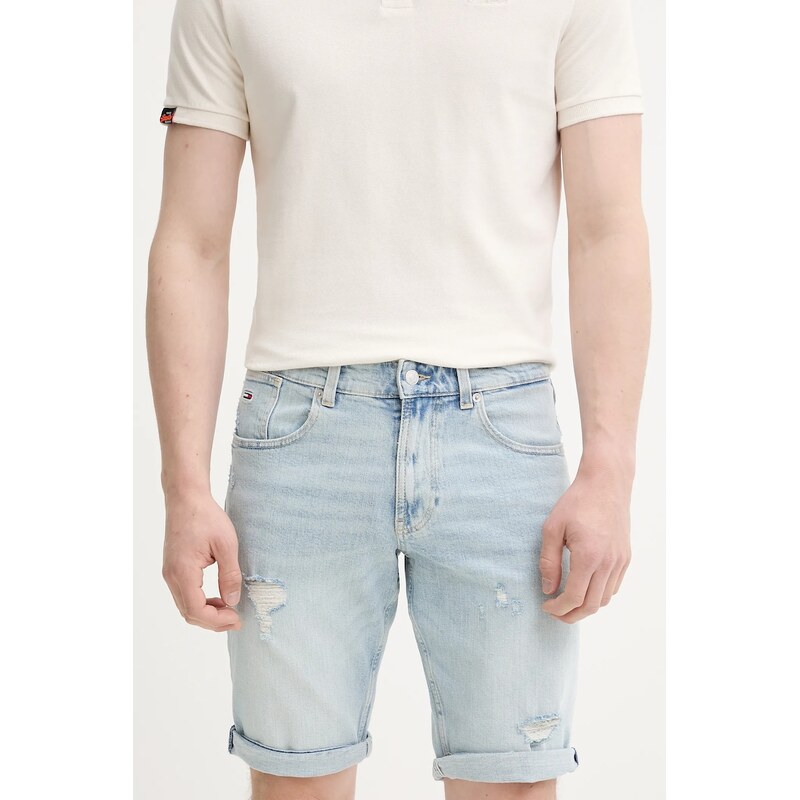 Rifľové krátke nohavice Tommy Jeans 63175560