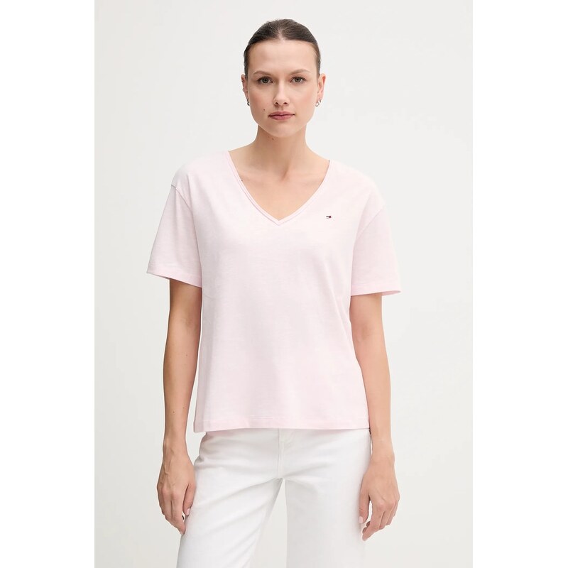 Bavlnené tričko Tommy Hilfiger 63456069