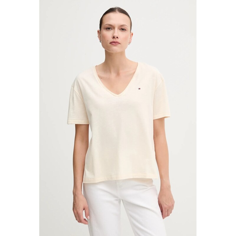 Bavlnené tričko Tommy Hilfiger 63396461