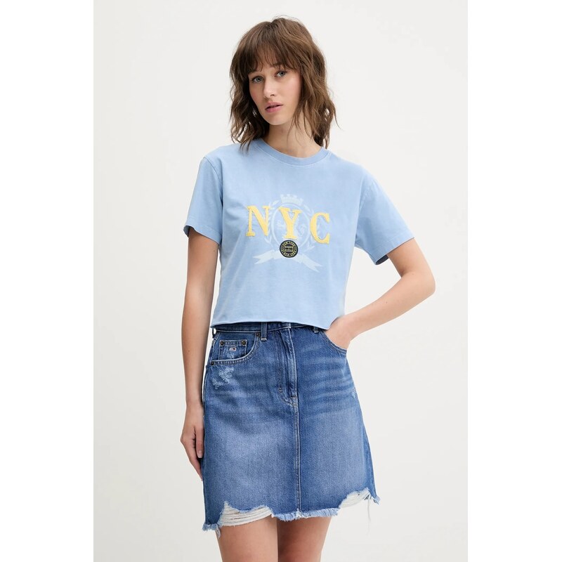 Bavlnené tričko Tommy Jeans 63300697