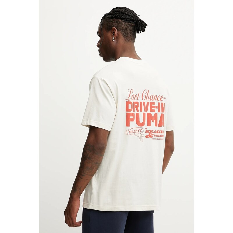 Bavlnené tričko Puma 63456190