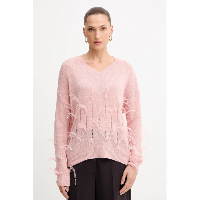 Sveter s prímesou vlny Fracomina 65560468