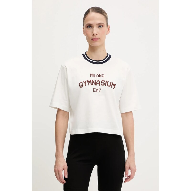 Bavlnené tričko EA7 Emporio Armani 63455919