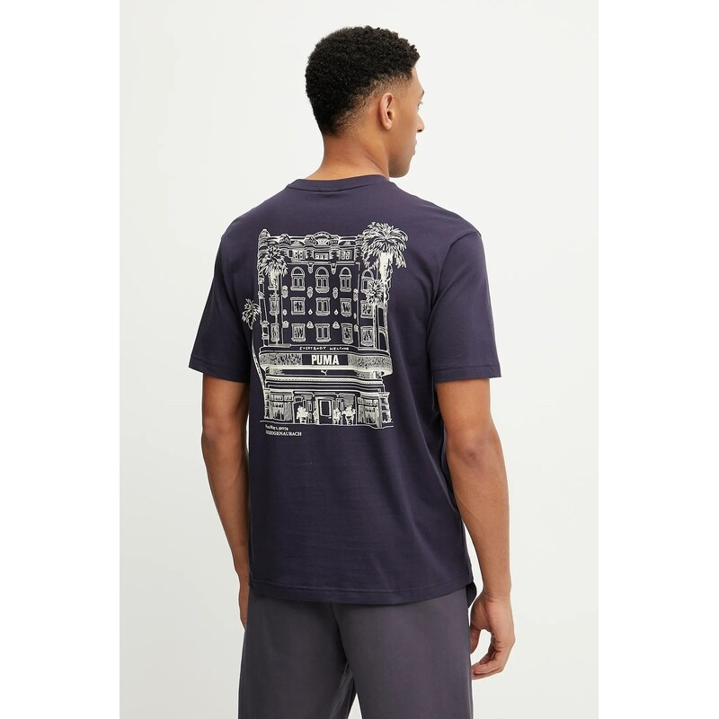 Bavlnené tričko Puma 63456063