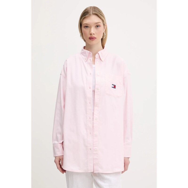 Bavlnená košeľa Tommy Jeans 63342820