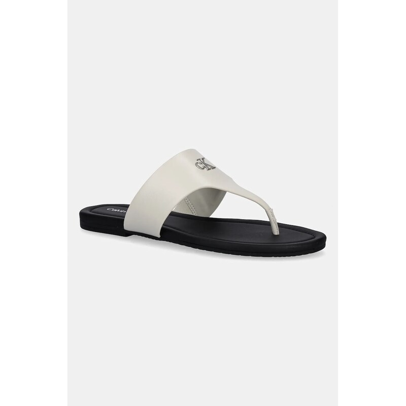 Šľapky Calvin Klein Jeans FLAT SANDAL TOEPOST MG 63454874