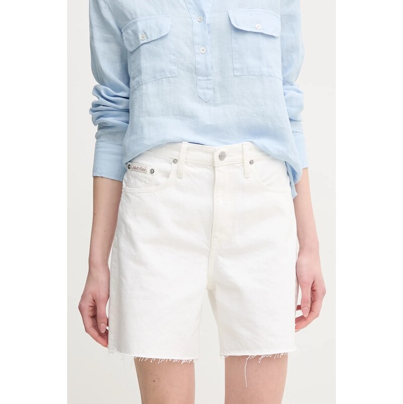 Rifľové krátke nohavice Calvin Klein Jeans 62604491