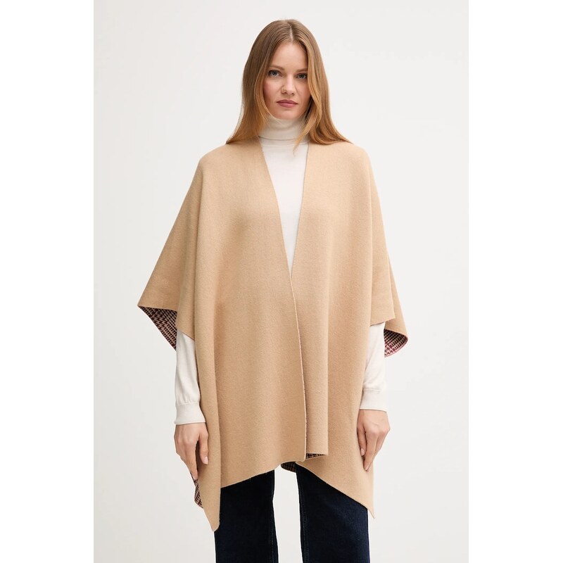 Pončo s prímesou vlny United Colors of Benetton 65586473