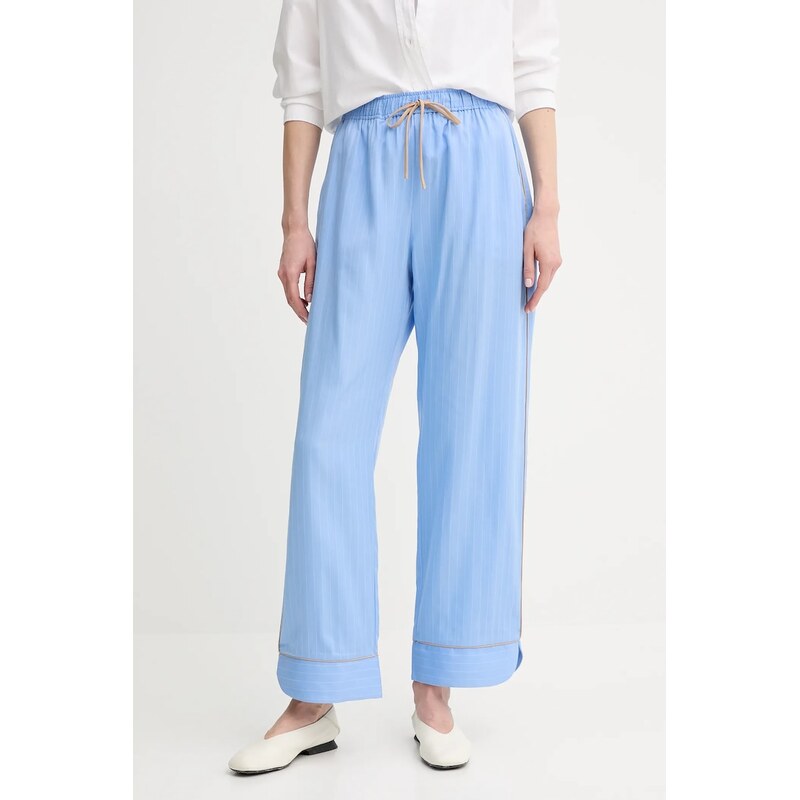 Nohavice s prímesou ľanu MUNTHE UKAVA 63456903