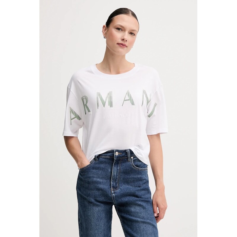 Bavlnené tričko Armani Exchange 63466159