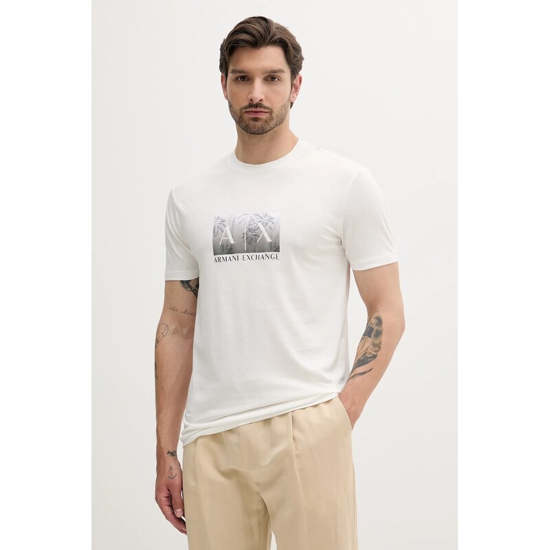 Bavlnené tričko Armani Exchange 63528411