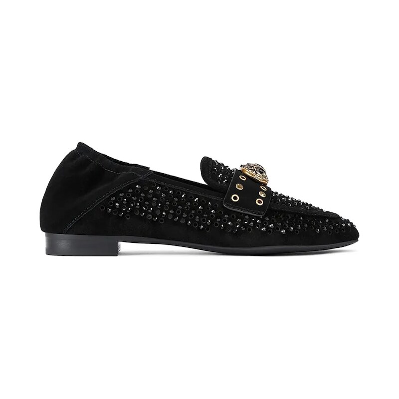 Semišové mokasíny Kurt Geiger London Chelsea Crystal Loafer 64986626