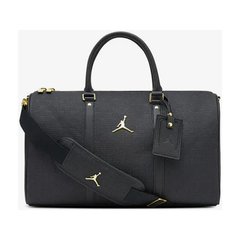 Taška Jordan Jam Monogram Duffle Bag Black/ Gold M 66046877