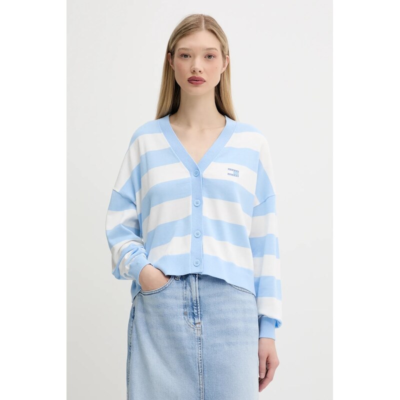 Bavlnený kardigán Tommy Jeans 63676499