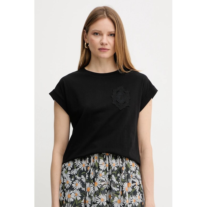 Bavlnené tričko Twinset 63608396