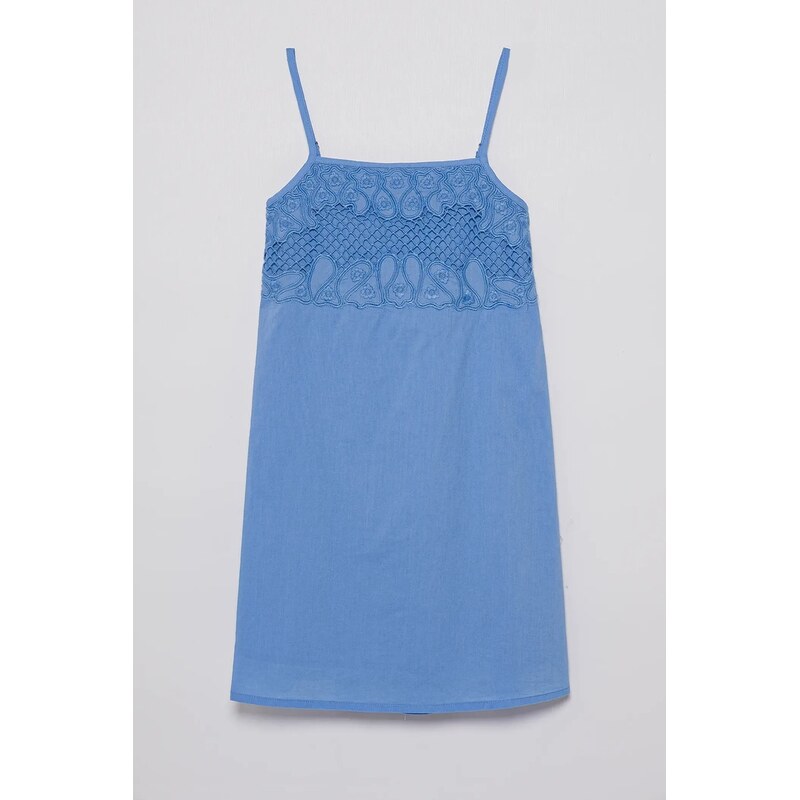 Dievčenské bavlnené šaty United Colors of Benetton 63577372