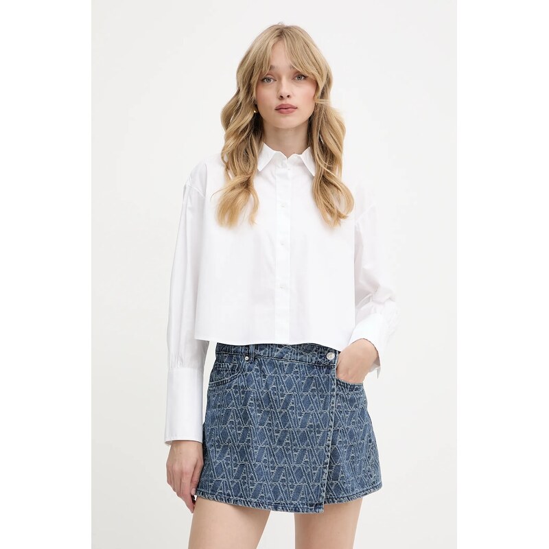 Bavlnená košeľa Armani Exchange 63683523