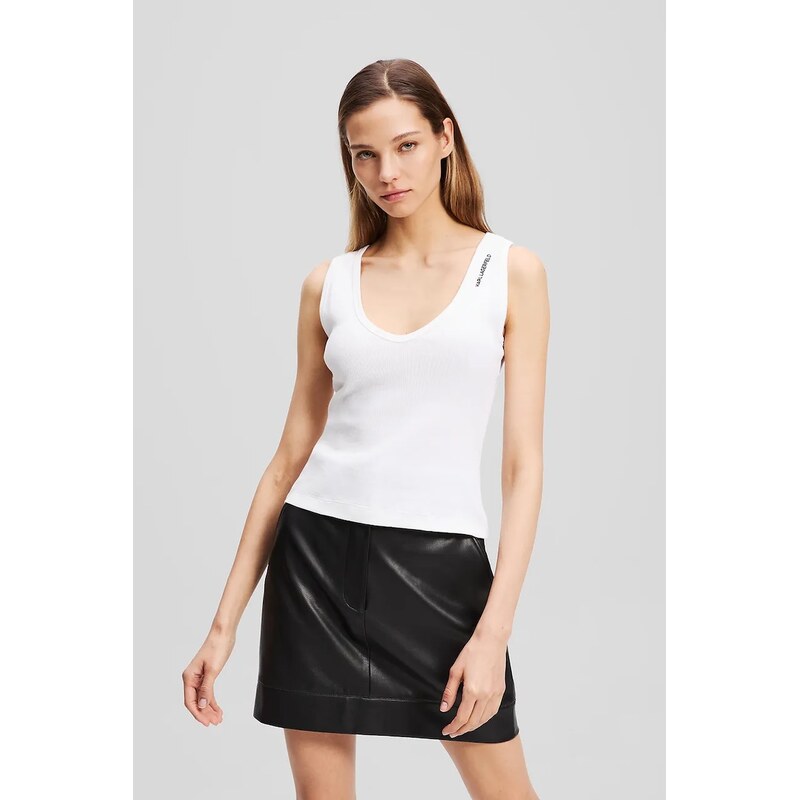 Bavlnený top Karl Lagerfeld 66513183